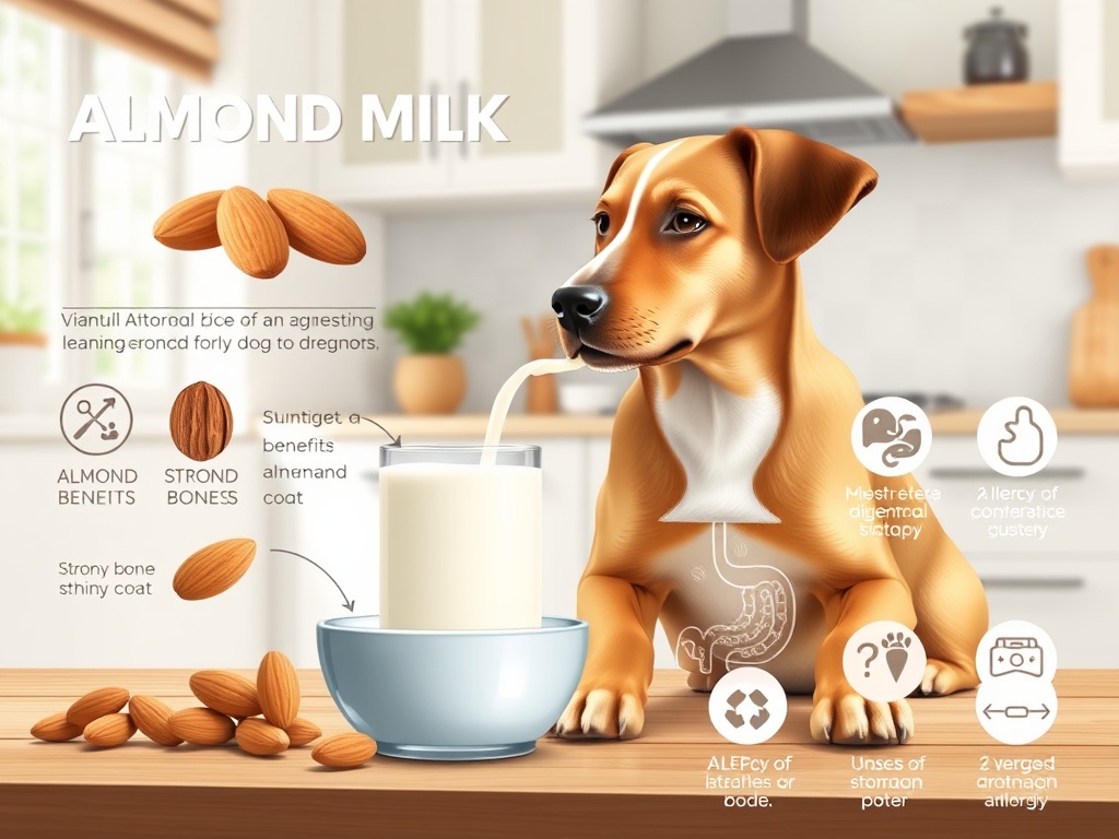 Nutritional Benefits and Risks of Almond Milk for Dogs