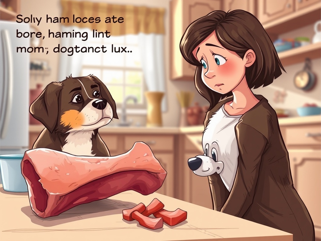 Understanding the Risks: Why Cooked Ham Bones Can Be Dangerous for Dogs