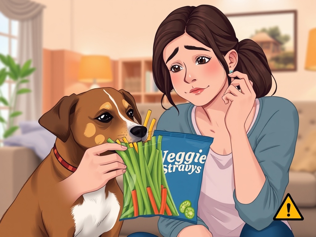 Potential Risks of Feeding Veggie Straws to Dogs