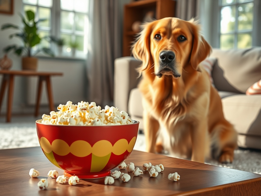 The Risks of Buttered Popcorn for Dogs