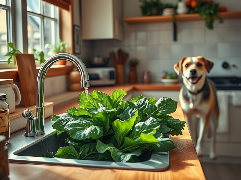 How to Safely Prepare Collard Greens for Your Furry Friend