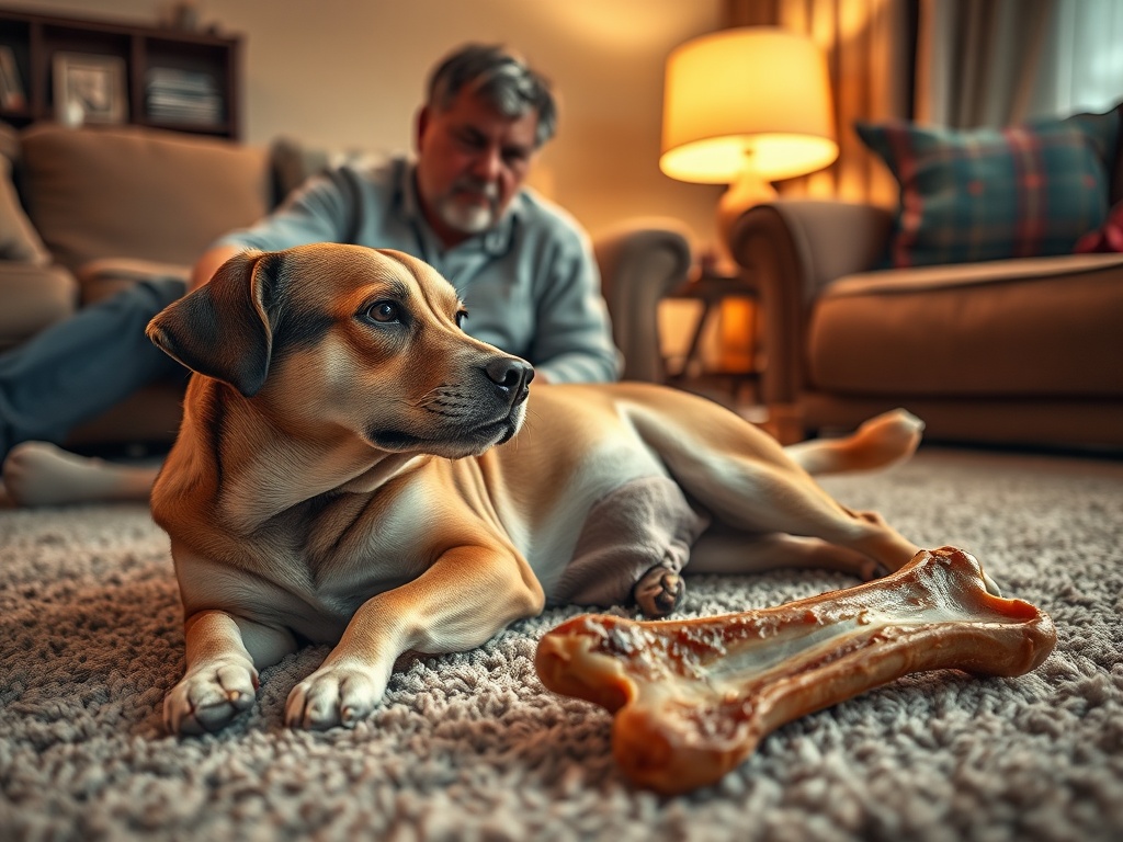 Signs Your Dog May Have Eaten a Cooked Pork Bone