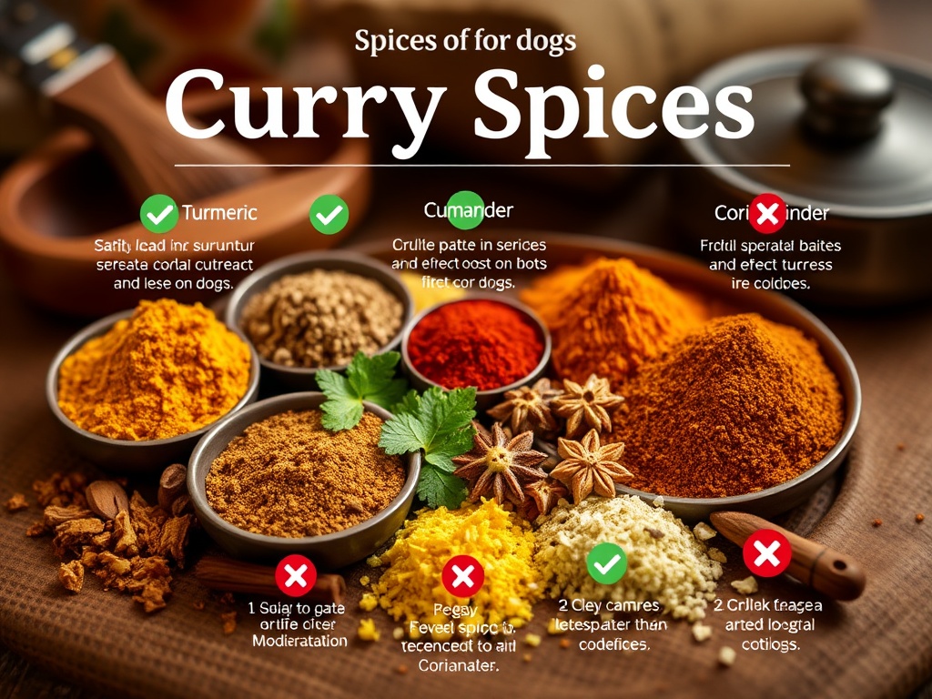 Common Curry Spices and Their Effects on Dogs