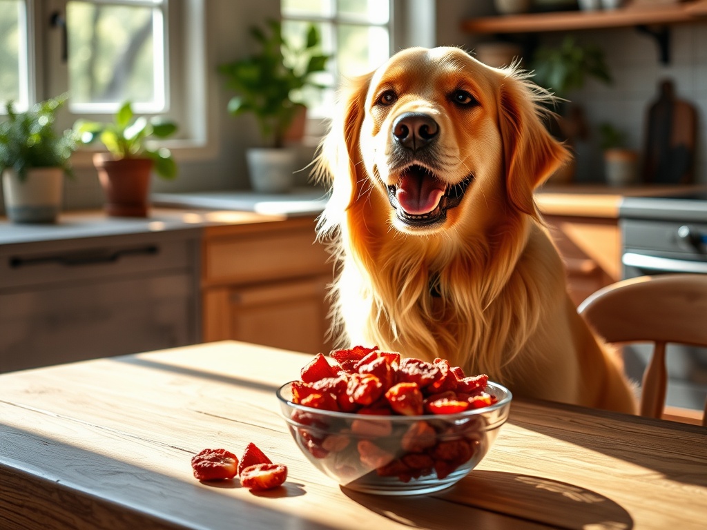 How to Introduce Freeze-Dried Strawberries to Your Dog's Diet