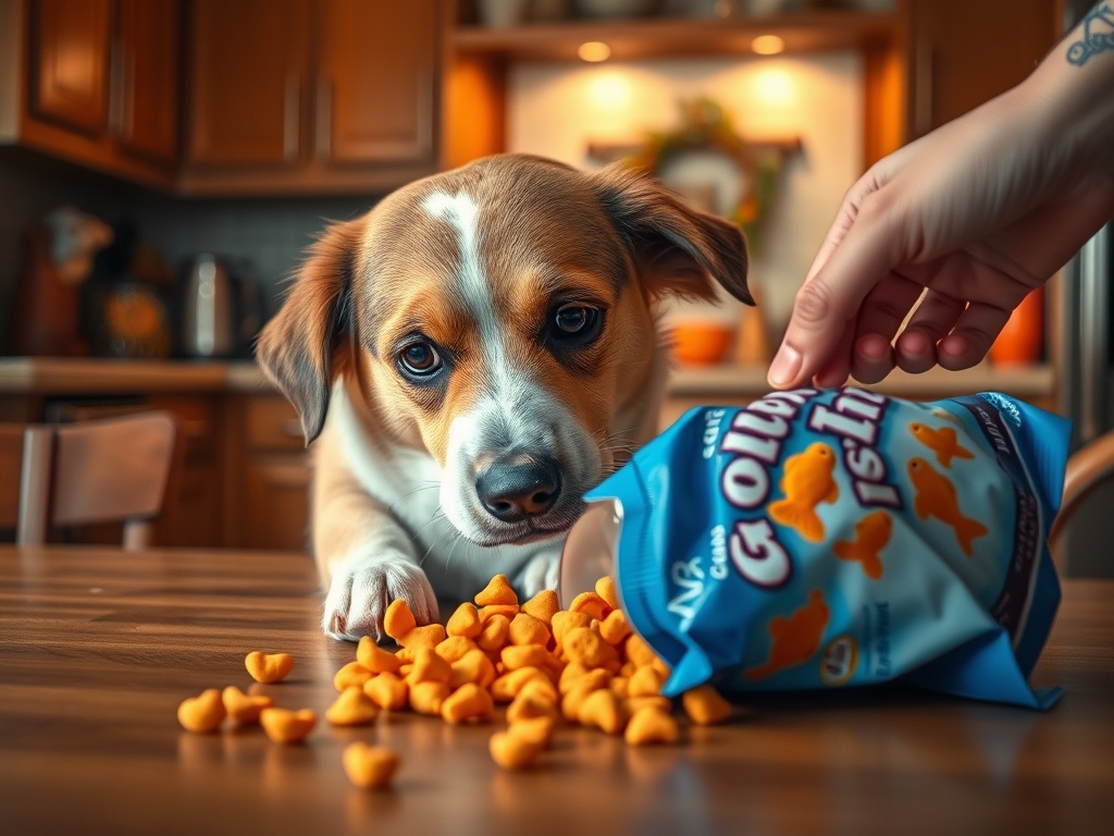 Potential Risks: What Happens If Dogs Eat Goldfish Crackers?