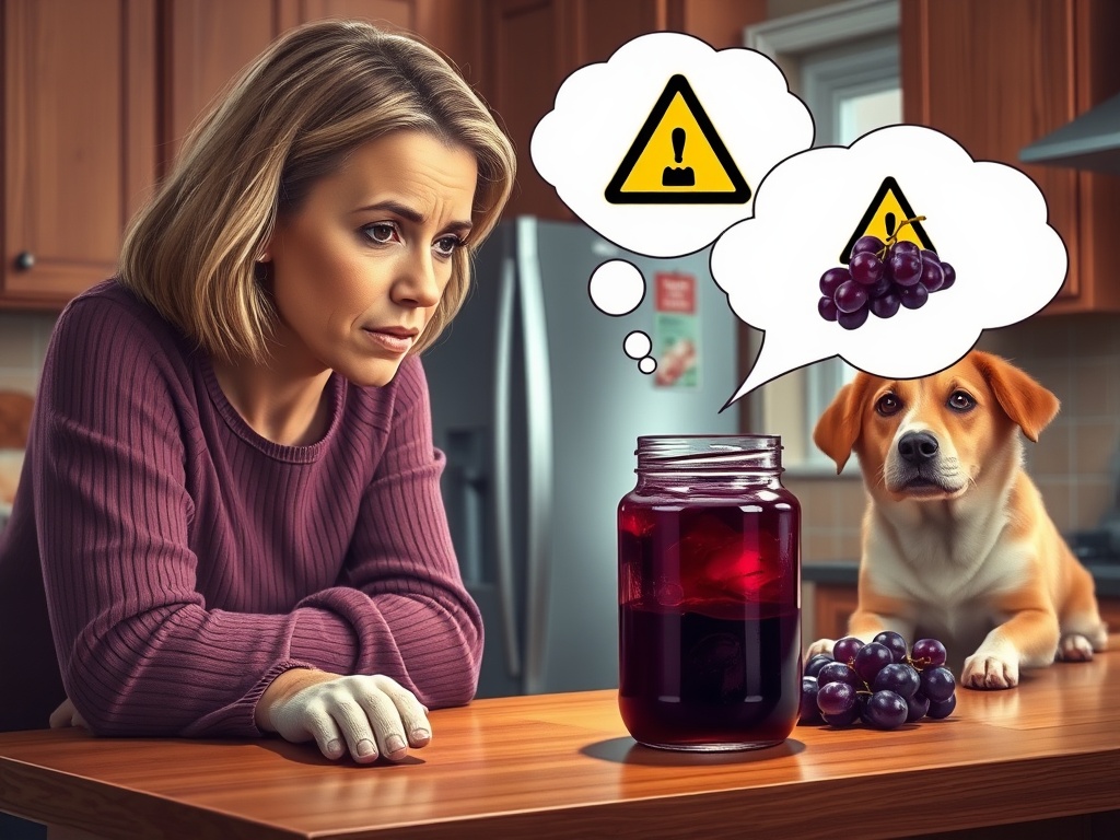 Why Grape Jelly is a No-Go for Dogs