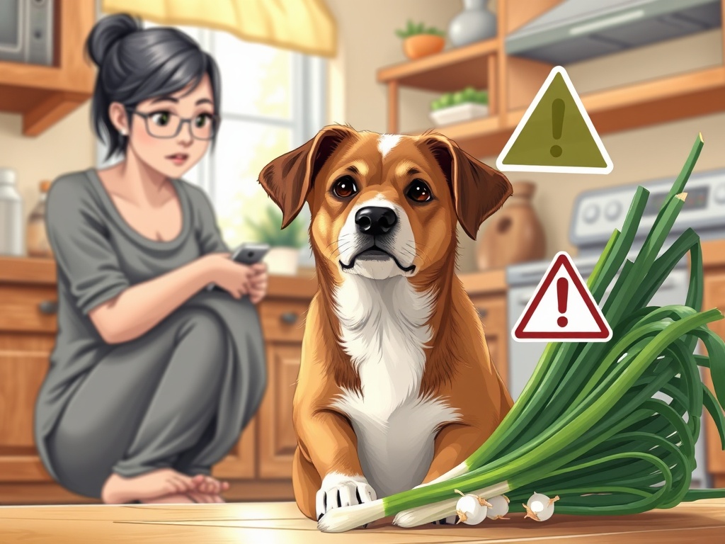 Why Green Onions Are Harmful to Your Dog