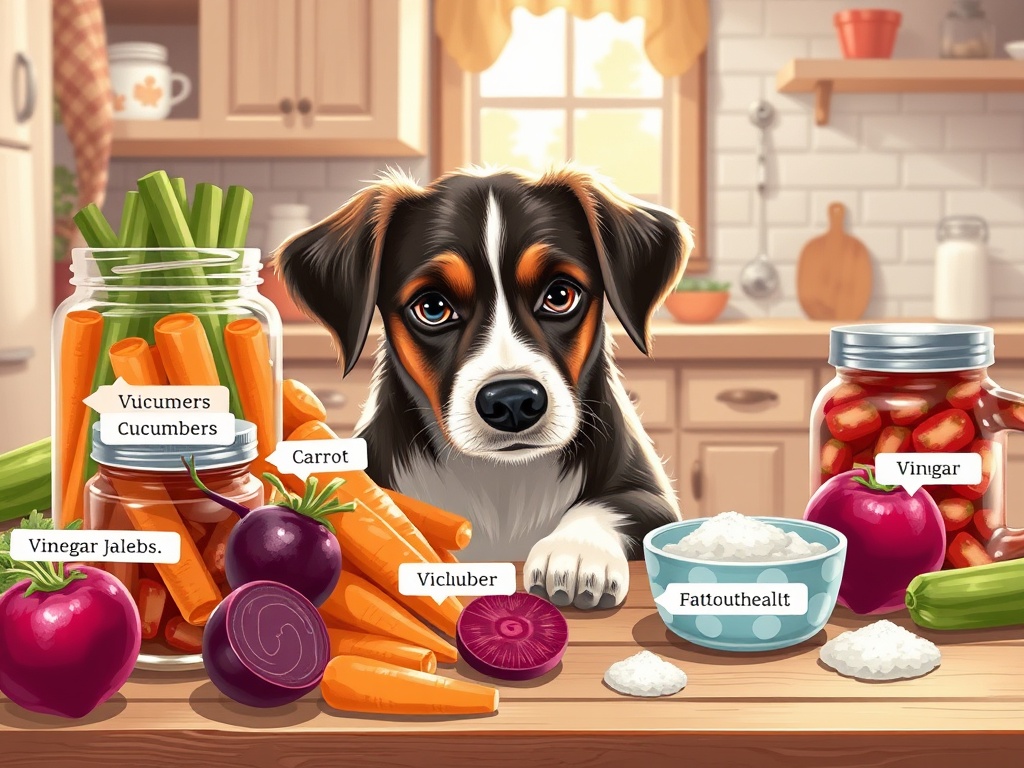 Understanding What's in Pickled Foods for Dogs