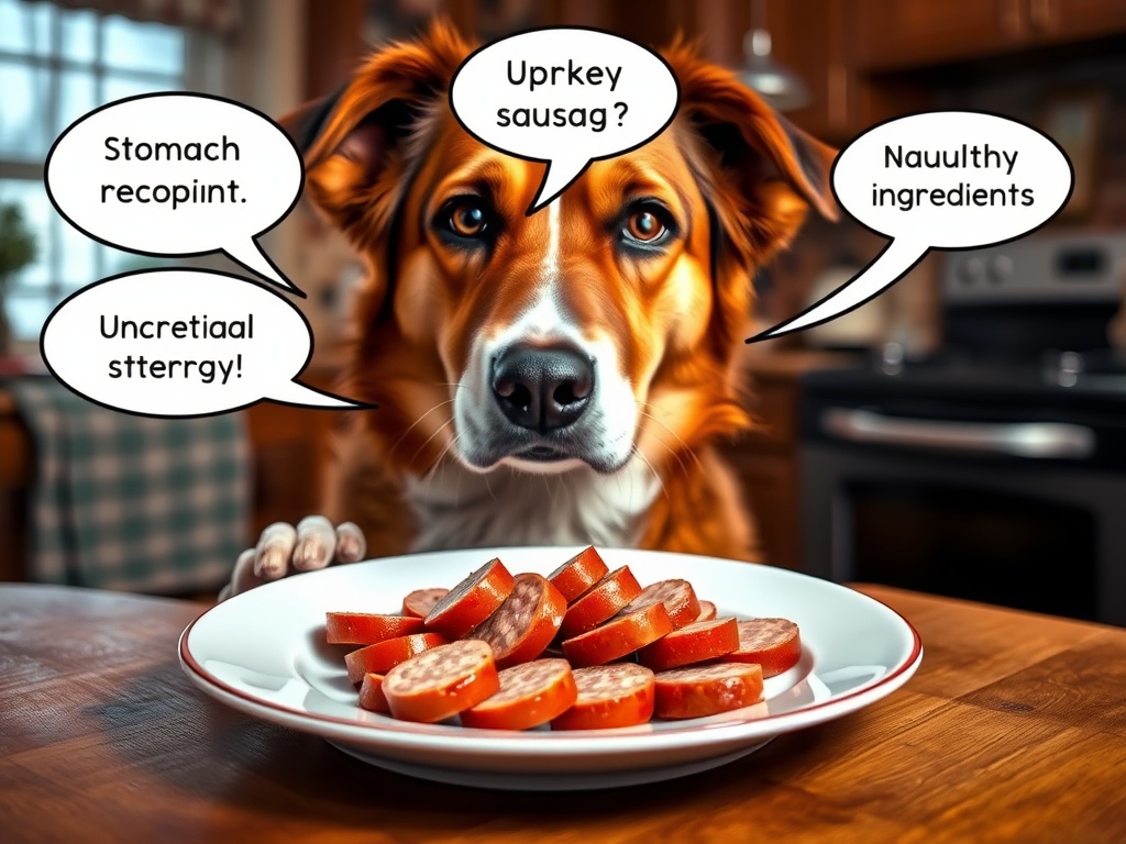 Potential Risks of Feeding Dogs Turkey Sausage