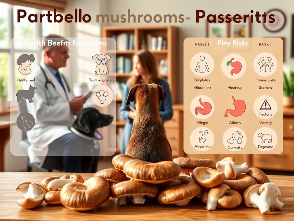 Health Benefits and Risks: What Portobello Mushrooms Offer Dogs