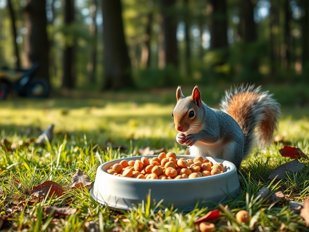 Is Dog Food Safe for Gray Squirrels?