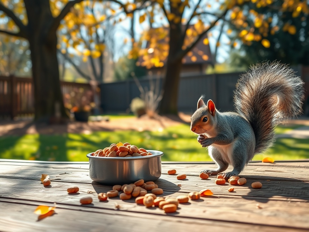 Potential Risks of Feeding Dog Food to Squirrels