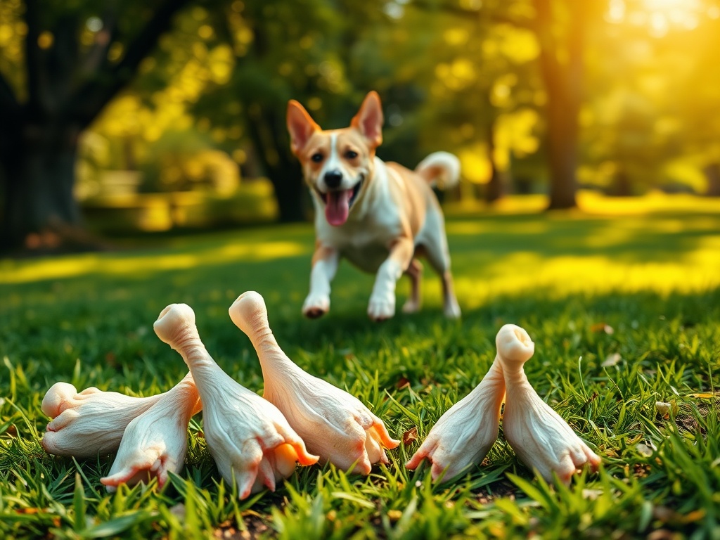 Joint Health Booster: How Chicken Feet Support Canine Mobility