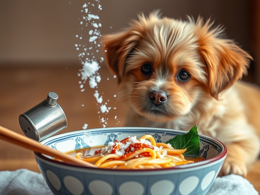 Sodium Overload: Why Salt in Ramen is Harmful to Dogs