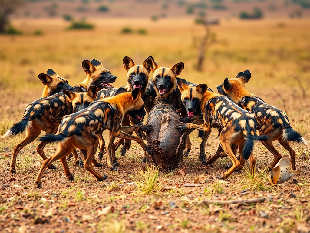 Hunting Techniques: How Wild Dogs Catch Their Prey